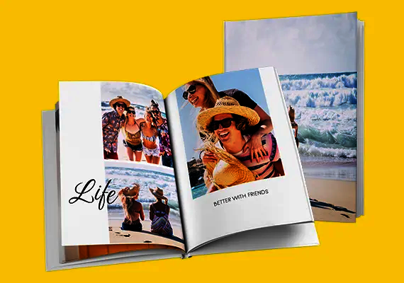 Kreative Fotobuch-Tipps für Freundschaft und Sommerreisen Sommerliche Fotobuch-Tipps: Urlaub mit Freunden kreativ im Fotobuch gestalten und teilen.