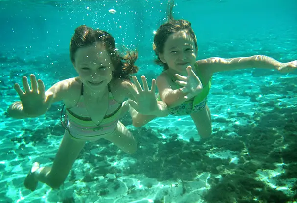 Unterwasserfotografie low-budget mit dem Handy aufnehmen Unterwasserfotografie für kleines Geld gelingt mit einem wasserdichten Handy oder Handy in Unterwasserhülle. ORWO gibt dir 10 Tipps zur Unterwasserfotografie.