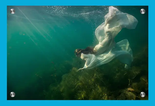 Unterwasserfotografie gedruckt auf brillantem Acryl bei ORWO Unterwasserfoto auf Acryl gedruckt. Bestelle auch du dein Acrylglasbild bei ORWO, vielleicht sogar ein Unterwasserfoto, dass dir mit ORWOs Tipps gelungen ist.